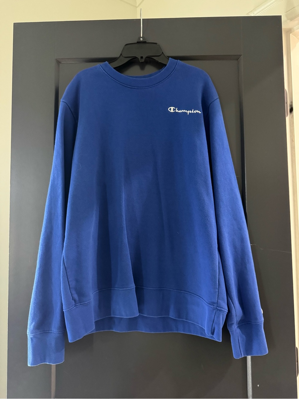 Champion Men's Royal Blue Crewneck Sweatshirt